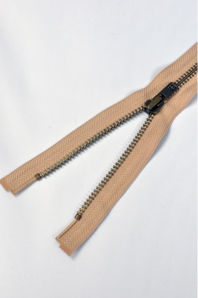 ZIP074 1號拉鏈  青古銅金屬拉鏈  單頭開尾拉鏈  不設單獨拉鍊訂購  後面照